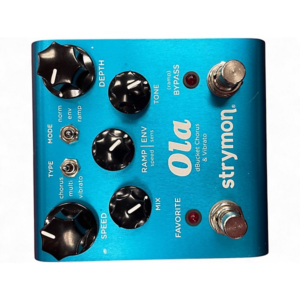 Used Strymon Ola dBucket Chorus and Vibrato Effect Pedal