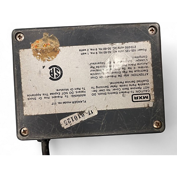 Used MXR M117 OLD SKOOL AC-POWER FLANGER Effect Pedal