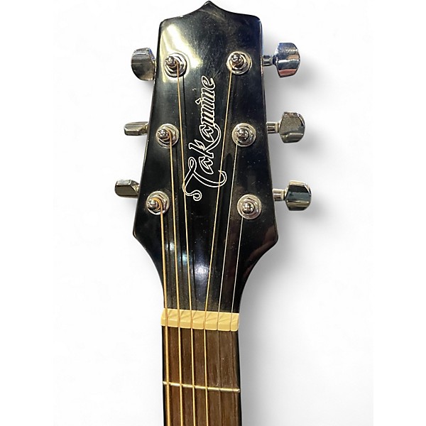 Used Takamine GD30CE Black Acoustic Electric Guitar