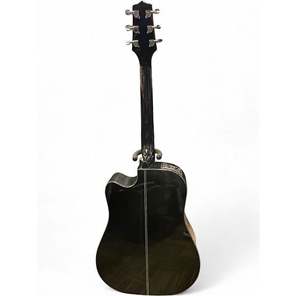Used Takamine GD30CE Black Acoustic Electric Guitar