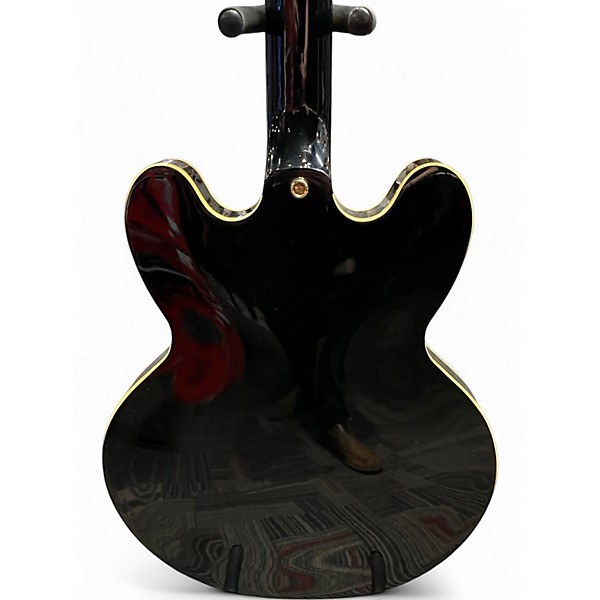 Used Epiphone Sheraton II PRO Black Hollow Body Electric Guitar