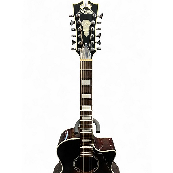 Used D'Angelico FULTON 12 STRING Vintage Sunburst 12 String Acoustic Electric Guitar