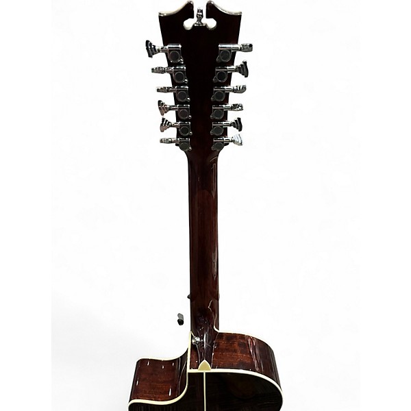 Used D'Angelico FULTON 12 STRING Vintage Sunburst 12 String Acoustic Electric Guitar