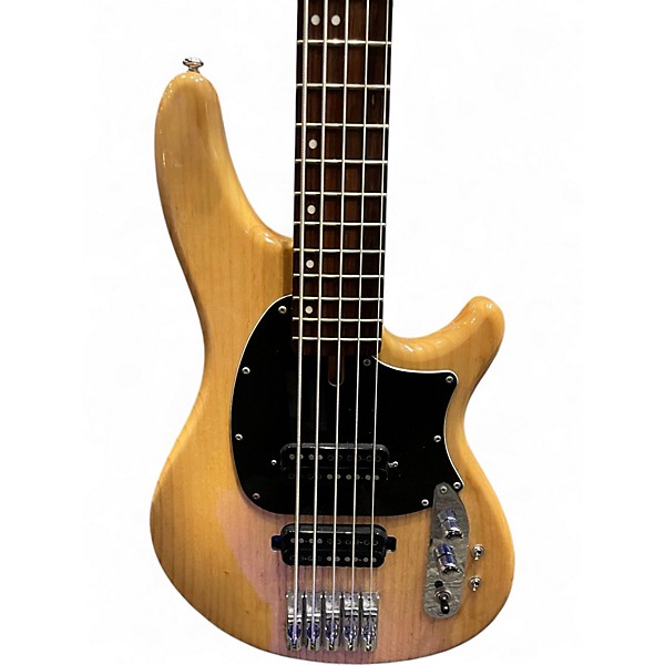 Used Schecter Guitar Research CV-5 GLOSS NATURAL Electric Bass Guitar