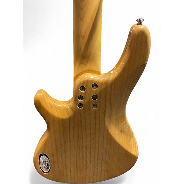 Used Schecter Guitar Research CV-5 GLOSS NATURAL Electric Bass Guitar