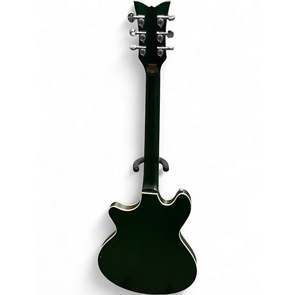 Used Schecter TS/H-1B Apple Green Hollow Body Electric Guitar