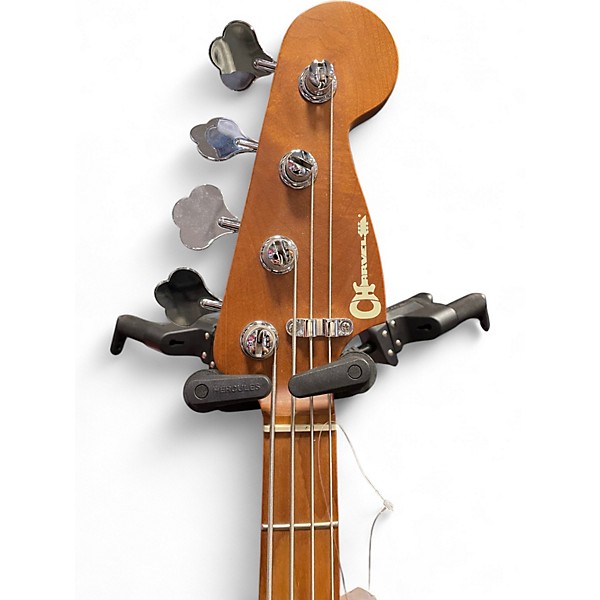 Used Charvel Pro Mod San Dimas PJ IV Platinum Pearl Electric Bass Guitar