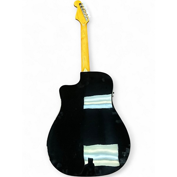 Used Fender SONORAN Black Acoustic Guitar