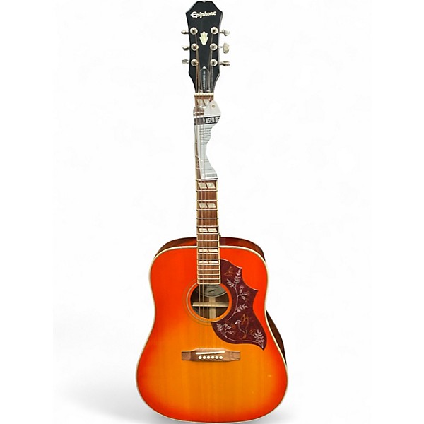 Used Epiphone HUMMINGBIRD PRO FC Sunburst Acoustic Electric Guitar