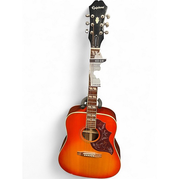 Used Epiphone HUMMINGBIRD PRO FC Sunburst Acoustic Electric Guitar