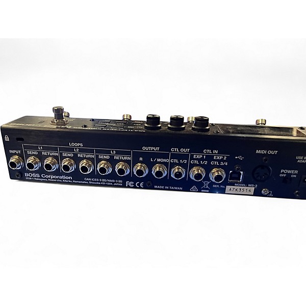 Used BOSS MS3 Multi Effects Switcher Effect Processor