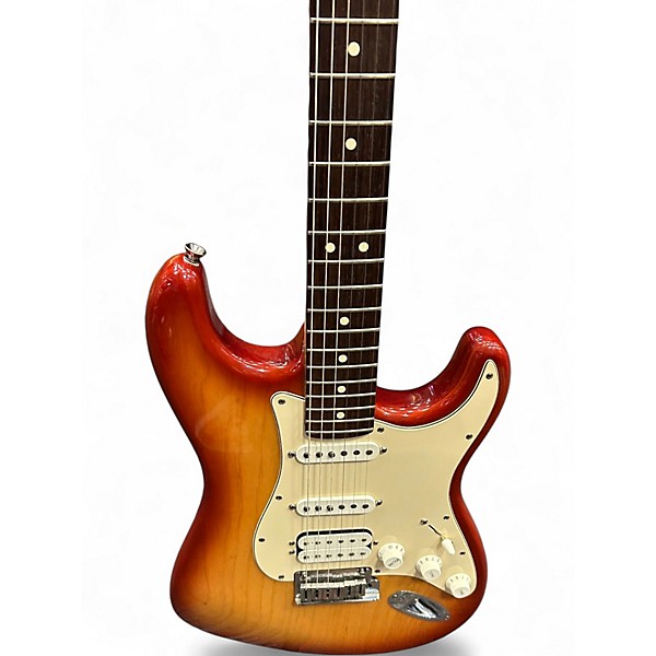 Used Fender American Standard Stratocaster Sienna Sunburst Solid Body Electric Guitar