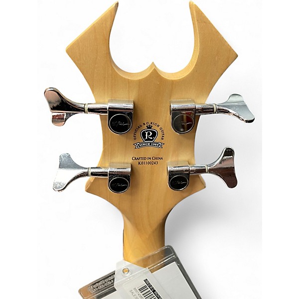 Used B.C. Rich Revenge Warlock BASS Black Electric Bass Guitar