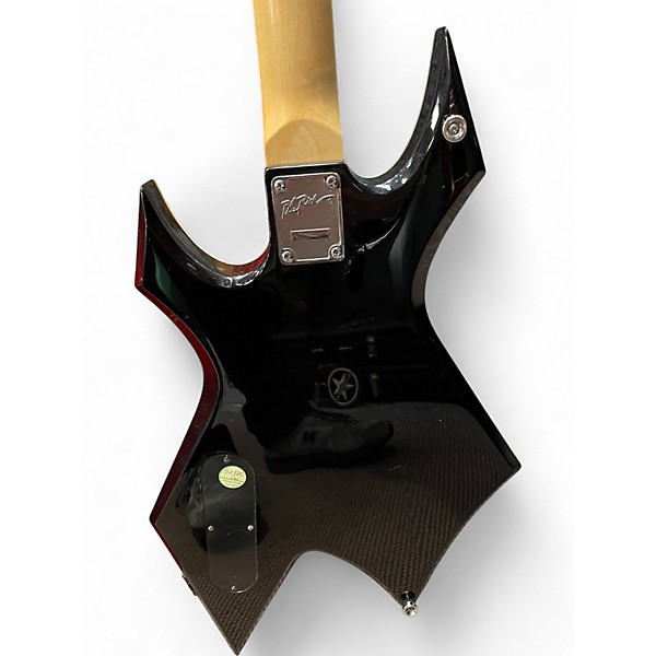 Used B.C. Rich Revenge Warlock BASS Black Electric Bass Guitar