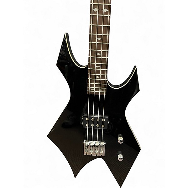 Used B.C. Rich Revenge Warlock BASS Black Electric Bass Guitar