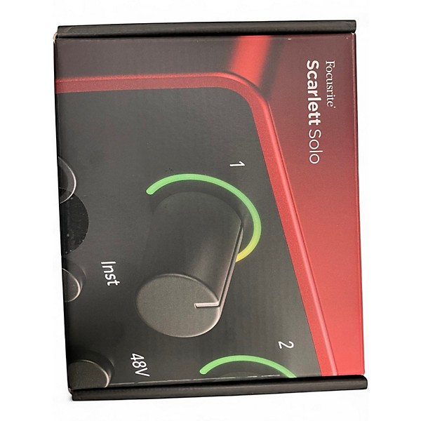 Used Focusrite Scarlett SOLO GEN 4 Audio Interface