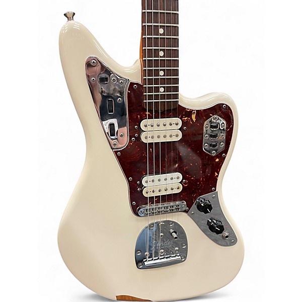 Used Fender Classic Player Jaguar Special HH Olympic White Solid Body Electric Guitar