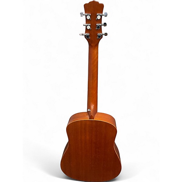 Used Luna Safari Tattoo 3/4 Size Mahogany Acoustic Guitar