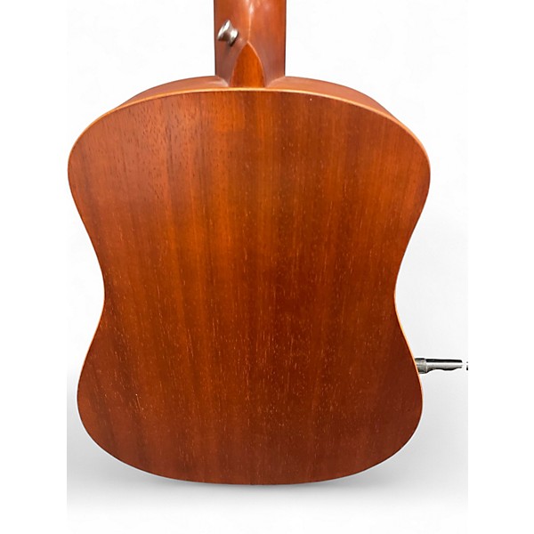 Used Luna Safari Tattoo 3/4 Size Mahogany Acoustic Guitar