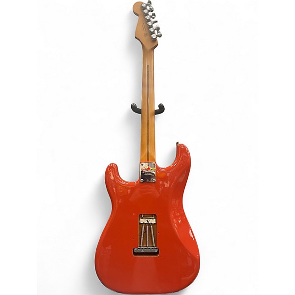 Used Fender Player Plus Stratocaster Fiesta Red Solid Body Electric Guitar