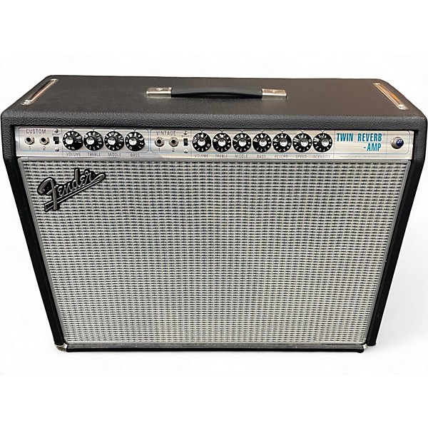 Used Fender 1968 Custom Twin Reverb 85W 2x12 Tube Guitar Combo Amp