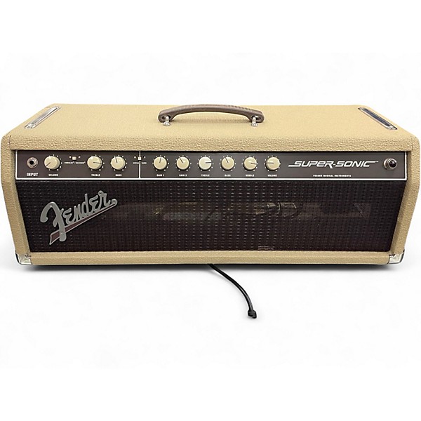 Used Fender Super Sonic 60 60W Tube Guitar Amp Head