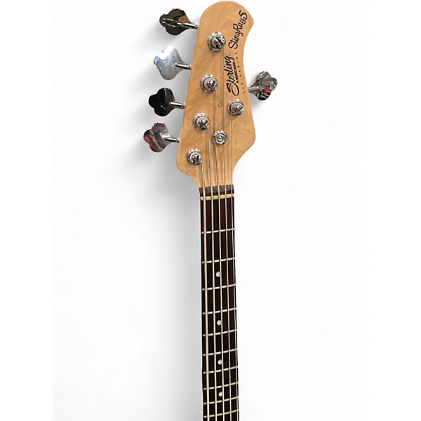 Used Sterling by Music Man sting ray 5 black Electric Bass Guitar