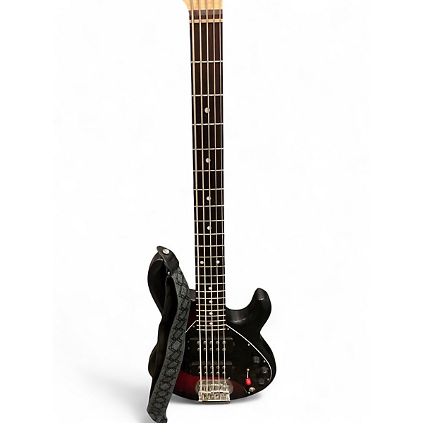 Used Sterling by Music Man sting ray 5 black Electric Bass Guitar