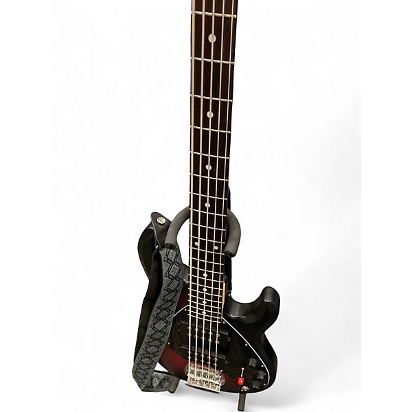 Used Sterling by Music Man sting ray 5 black Electric Bass Guitar