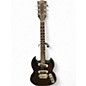 Vintage 1970s Gibson SG200 Walnut Solid Body Electric Guitar thumbnail