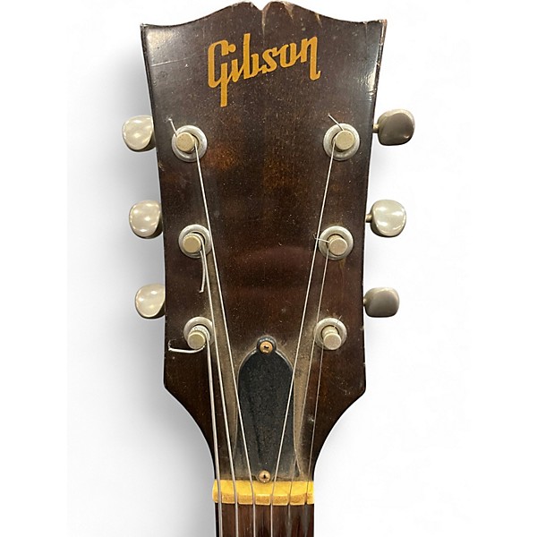 Vintage 1970s Gibson SG200 Walnut Solid Body Electric Guitar