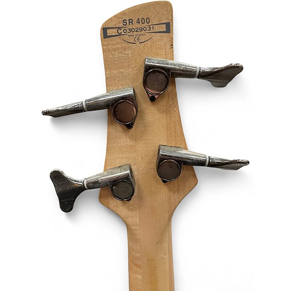 Used Ibanez SR400 Grey Electric Bass Guitar