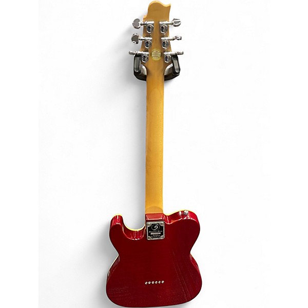 Used Greg Bennett Design by Samick Signature Series cherry red Solid Body Electric Guitar