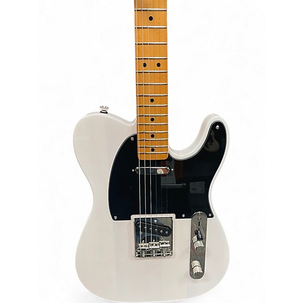 Used Squier Classic Vibe 1950S Telecaster White Blonde Solid Body Electric Guitar