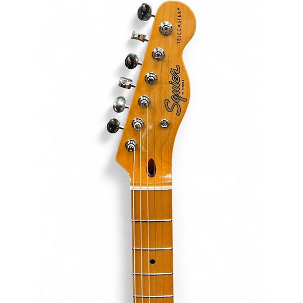 Used Squier Classic Vibe 1950S Telecaster White Blonde Solid Body Electric Guitar