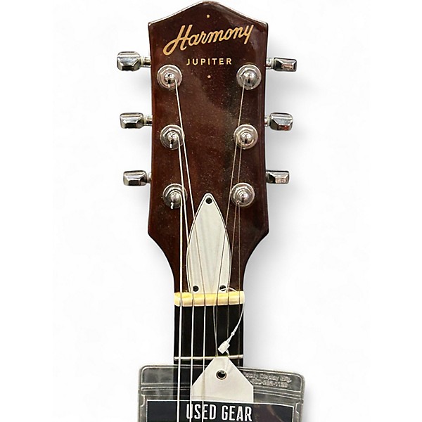 Used Harmony Jupiter Black Solid Body Electric Guitar