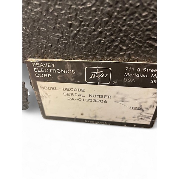 Used Peavey DECADE TM Guitar Combo Amp