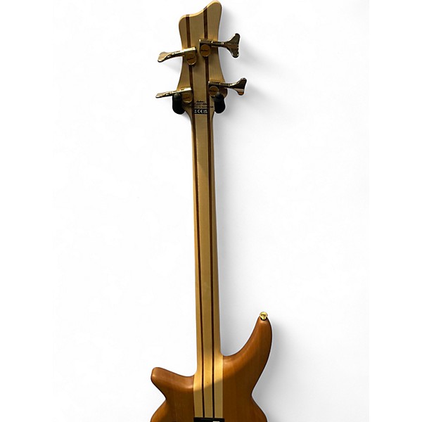 Used Jackson Pro Series Spectra Bass SBP IV Transparent Black Burst Electric Bass Guitar