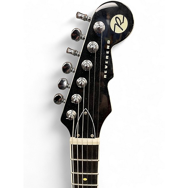 Used Reverend REEVES GABRIEL DIRTBIKE ROYALE SILVER Solid Body Electric Guitar