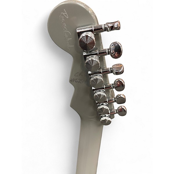 Used Reverend REEVES GABRIEL DIRTBIKE ROYALE SILVER Solid Body Electric Guitar