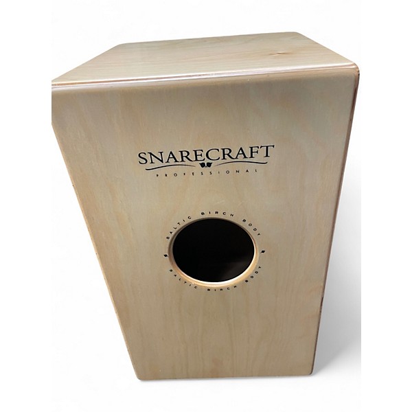 Used MEINL Woodcraft Series Professional Cajon with Mahogany Frontplate Cajon