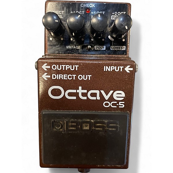 Used BOSS OC5 octave Effect Pedal