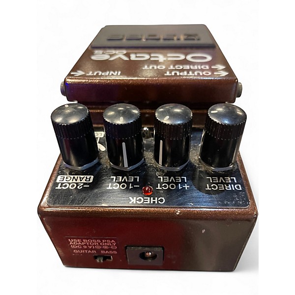 Used BOSS OC5 octave Effect Pedal