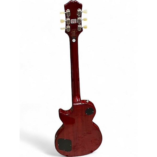Used Epiphone Slash Signature Les Paul Standard Vermillion Burst Solid Body Electric Guitar