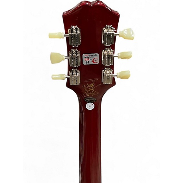 Used Epiphone Slash Signature Les Paul Standard Vermillion Burst Solid Body Electric Guitar