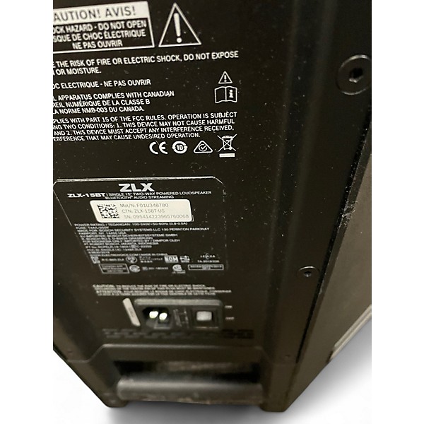 Used Electro-Voice ZLX15-BT Powered Speaker