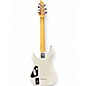 Used Schecter Guitar Research Demon 7 String White Solid Body Electric Guitar