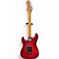 Used Fender FSR Standard Stratocaster Candy Apple Red Solid Body Electric Guitar