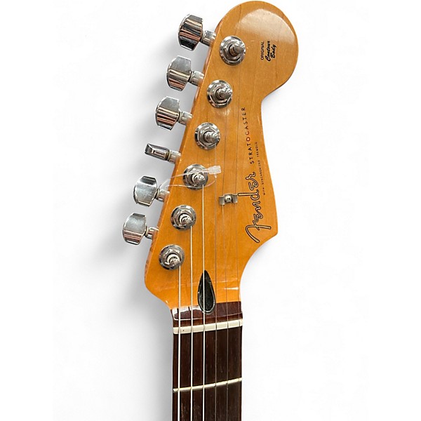 Used Fender FSR Standard Stratocaster Candy Apple Red Solid Body Electric Guitar