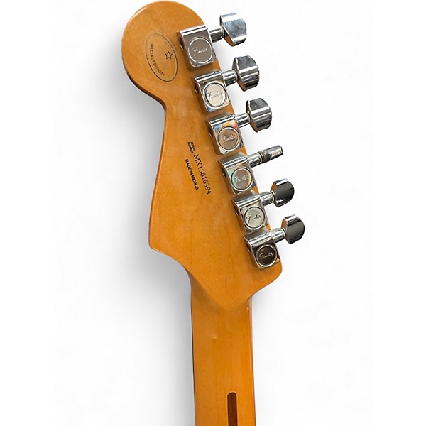 Used Fender FSR Standard Stratocaster Candy Apple Red Solid Body Electric Guitar